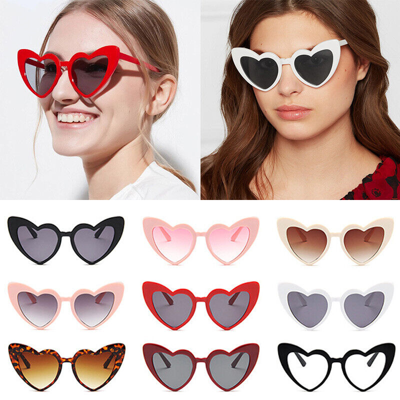 Gafas de sol con forma de corazón