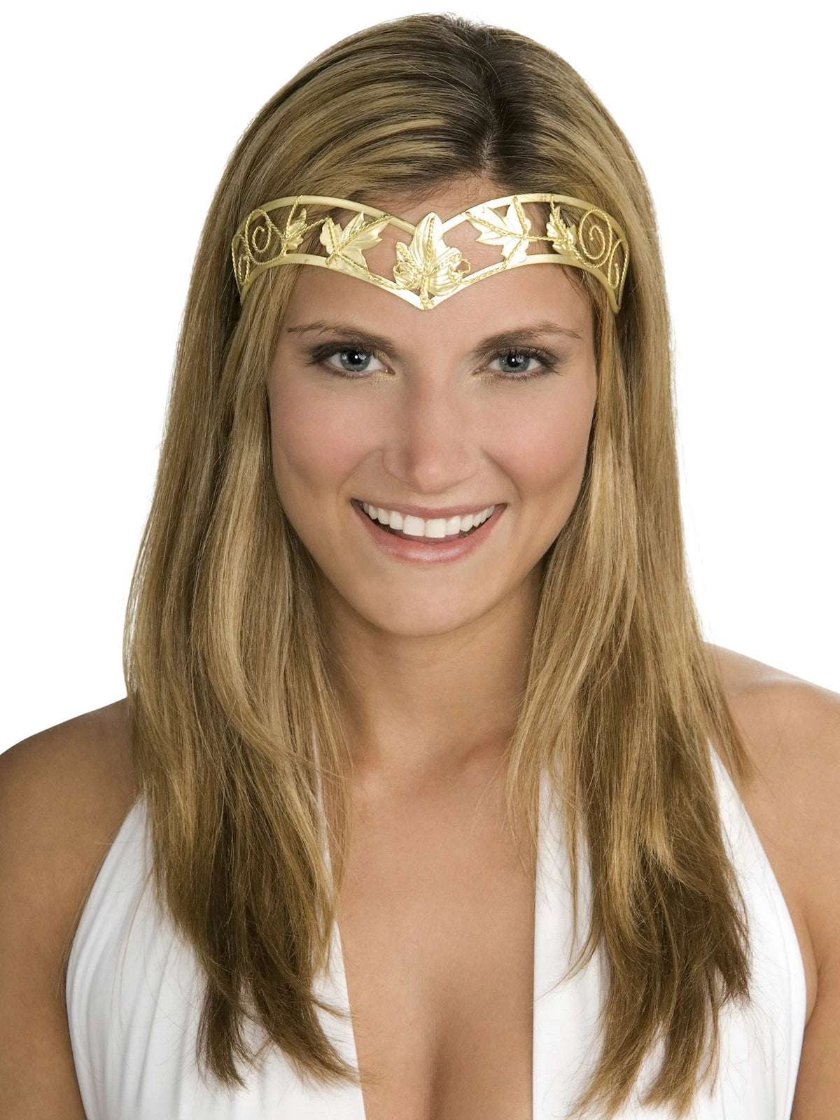 Tiara de Hojas de Oro
