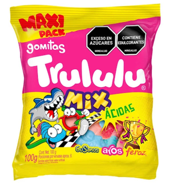 Maxi Paquete Trululu Mix Ácidos 100g