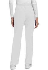 Pantalón cargo blanco tiro medio