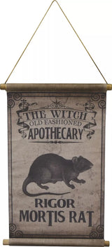 Lienzo de Halloween vintage A3