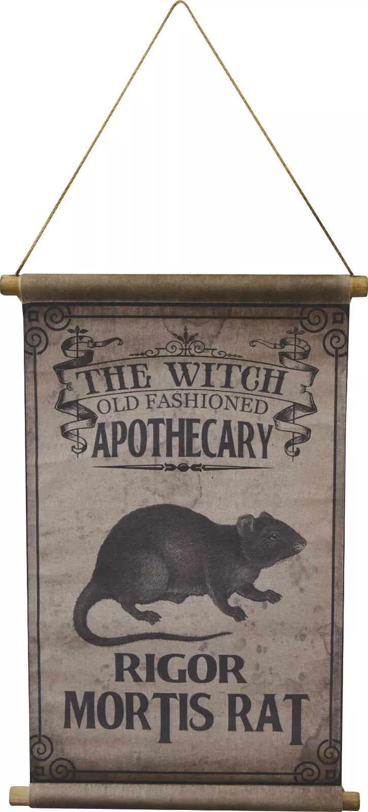 Lienzo de Halloween vintage A3