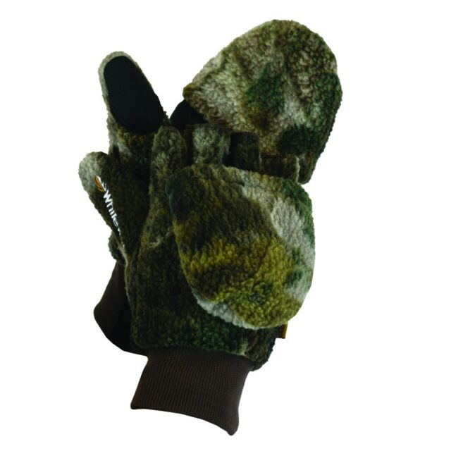 Manoplas Glomitt de forro polar camuflado Highland Timber Camo para hombre