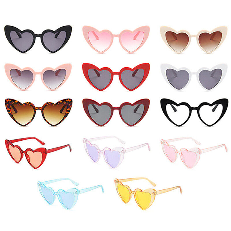 Gafas de sol con forma de corazón