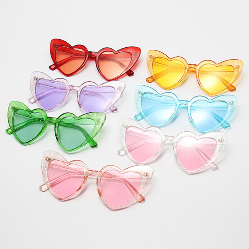Gafas de sol con forma de corazón