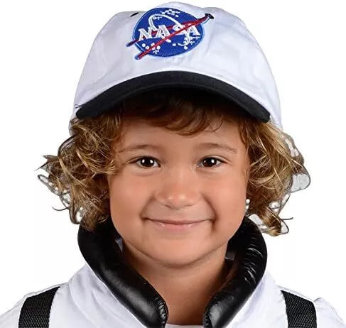 Gorro de astronauta júnior SOLAMENTE (Blanco y Negro)