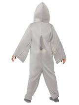 Disfraz de tiburón, gris, para niño