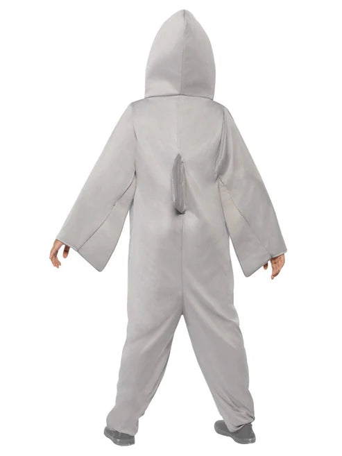 Disfraz de tiburón, gris, para niño