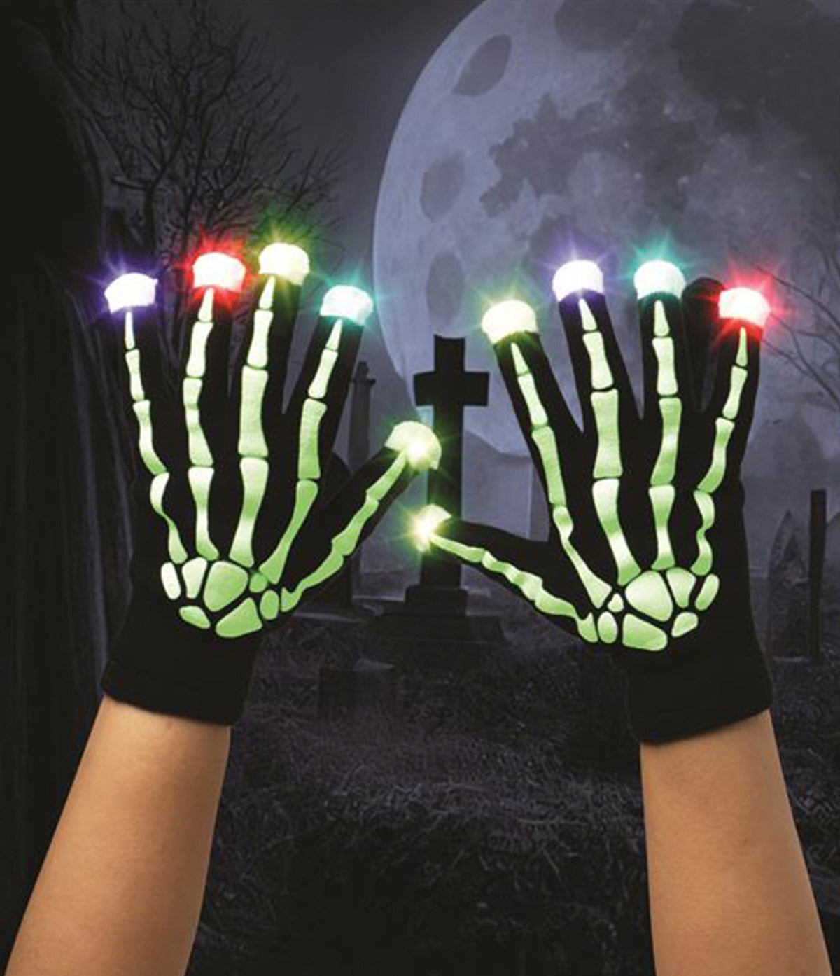 Guantes LED Multicolor Funny Bones
