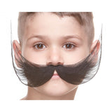 Bigotes Pequeños con Barba y Cejas Negras
