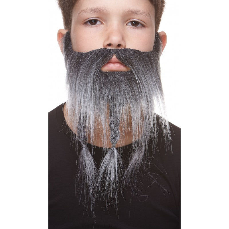 Barba para niños, canosa