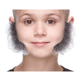 Patillas para niños, canosas