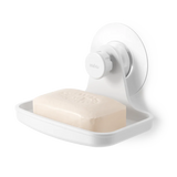Jabonera Adhesiva Flexible Blanca