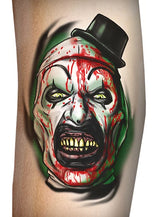 Terrifier 3 - Arte de tatuaje del payaso