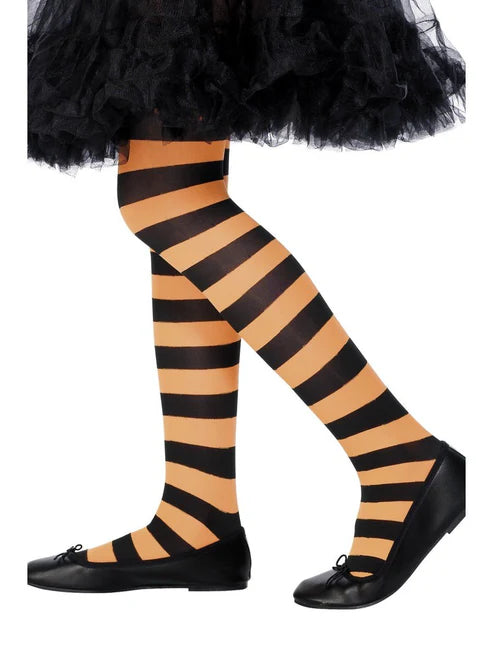 Medias, Naranja y Negro, Edad 6-12