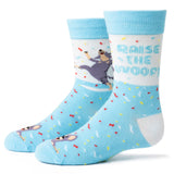 Two Left Feet Kid's IT'S YO BIRTHDAY Gift Card Sock Set - Guau, qué fiesta