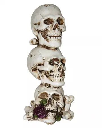 Cabeza de calavera de resina de 9¨