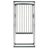 Secador de aluminio delgado con ruedas