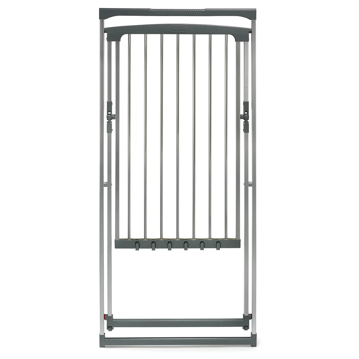 Secador de aluminio delgado con ruedas
