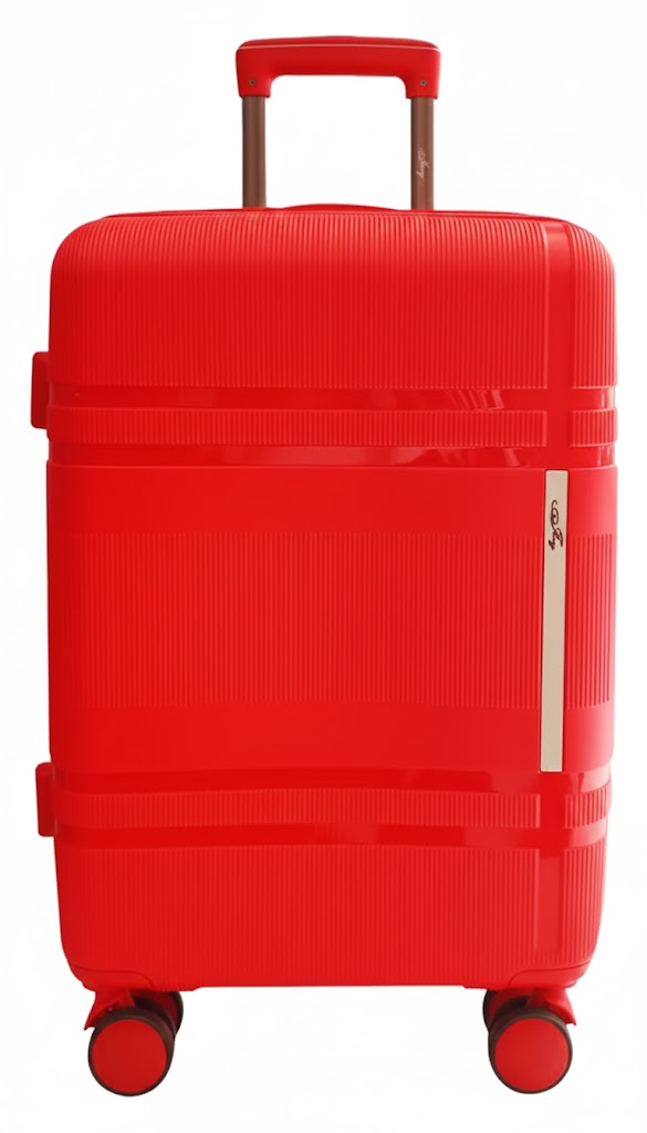 Maleta de viaje mediana de 20" roja