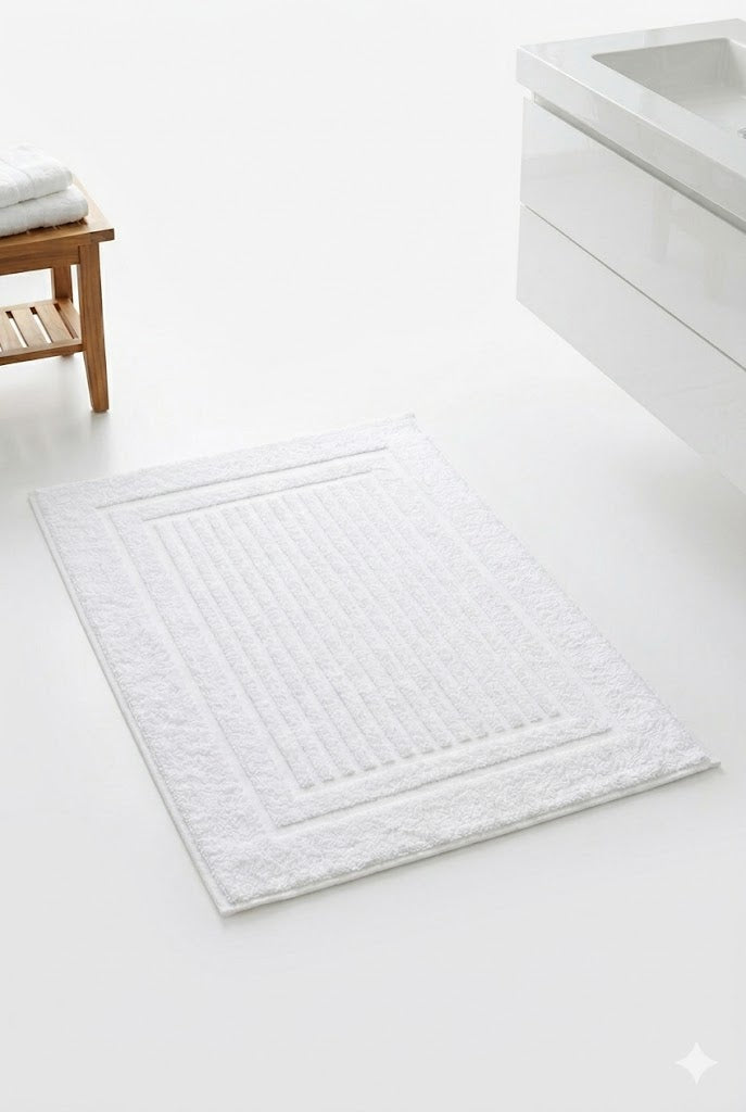 Alfombra de Baño Hosp 22x34 Blanco