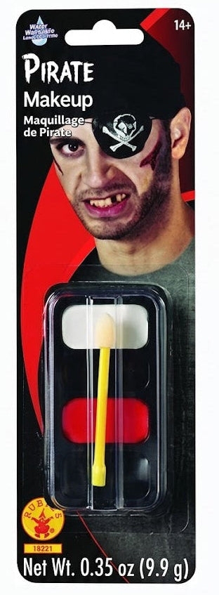 Maquillaje de Cara Rápido de Pirata
