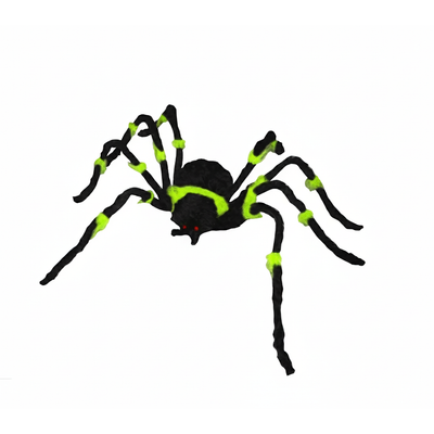 48in Hairy Spider Green