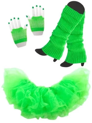Conjunto de Tutú Verde Neón