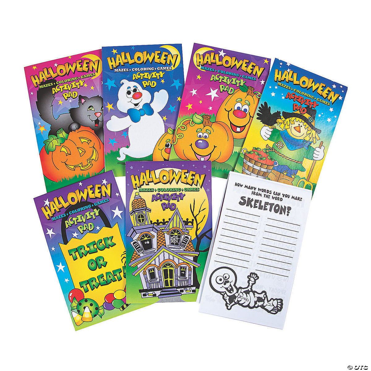 PDQ Libretas de actividades de Halloween