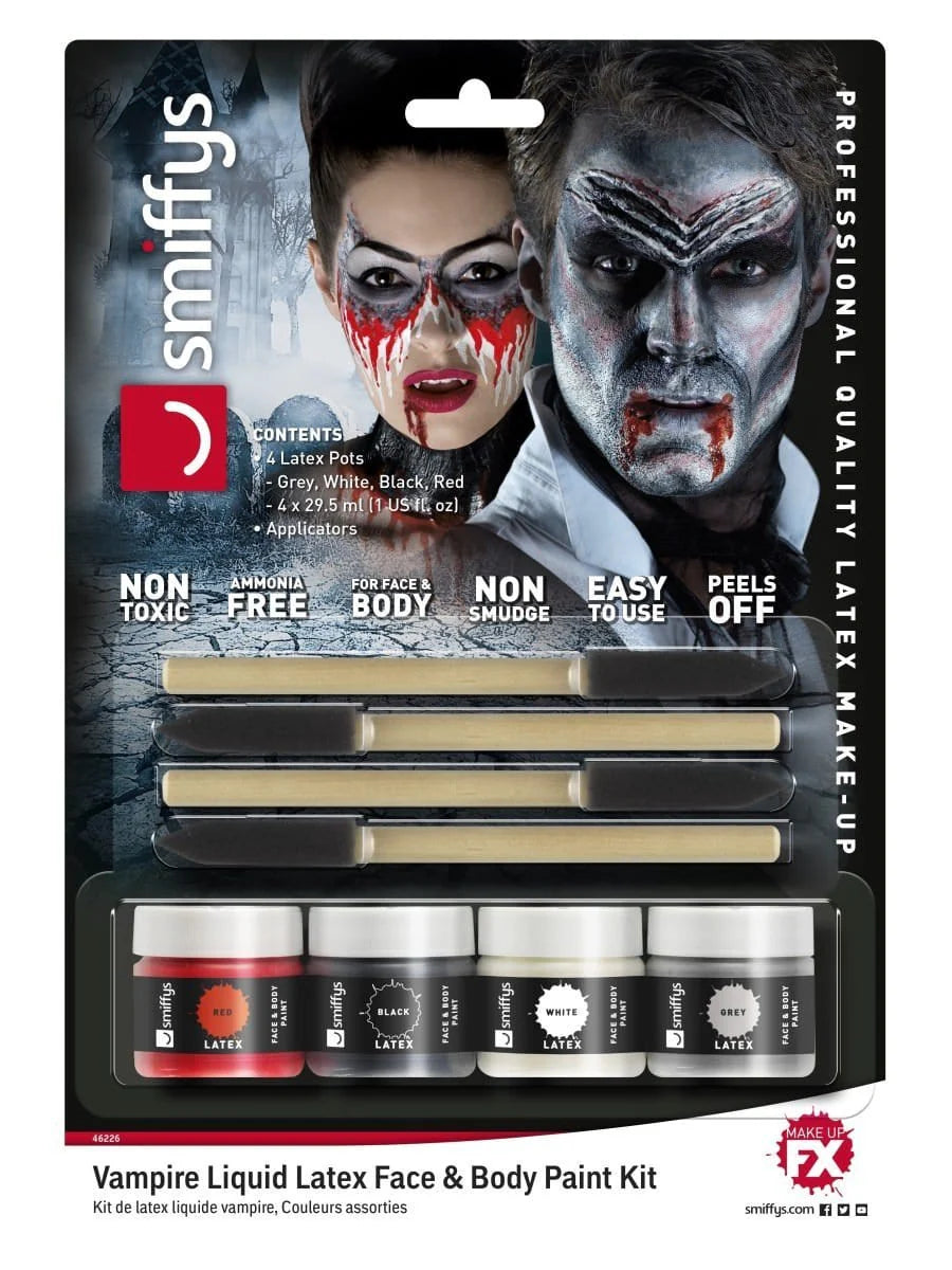 Kit de Látex Líquido de Vampiro