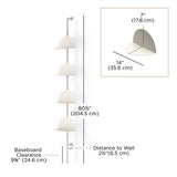 Solis Adjustable Standing Shelf Sand