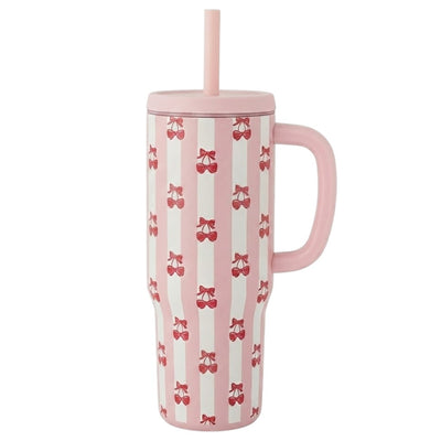 Vaso con Asa de 30oz - Cereza 3D