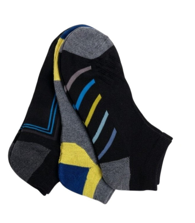 Calcetines deportivos acolchados para hombre, paquete de 3 pares