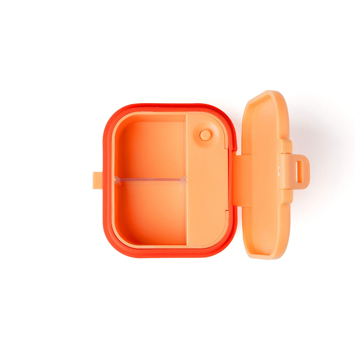 Wellness Keeper Mini pastillero y vitaminero luminoso naranja