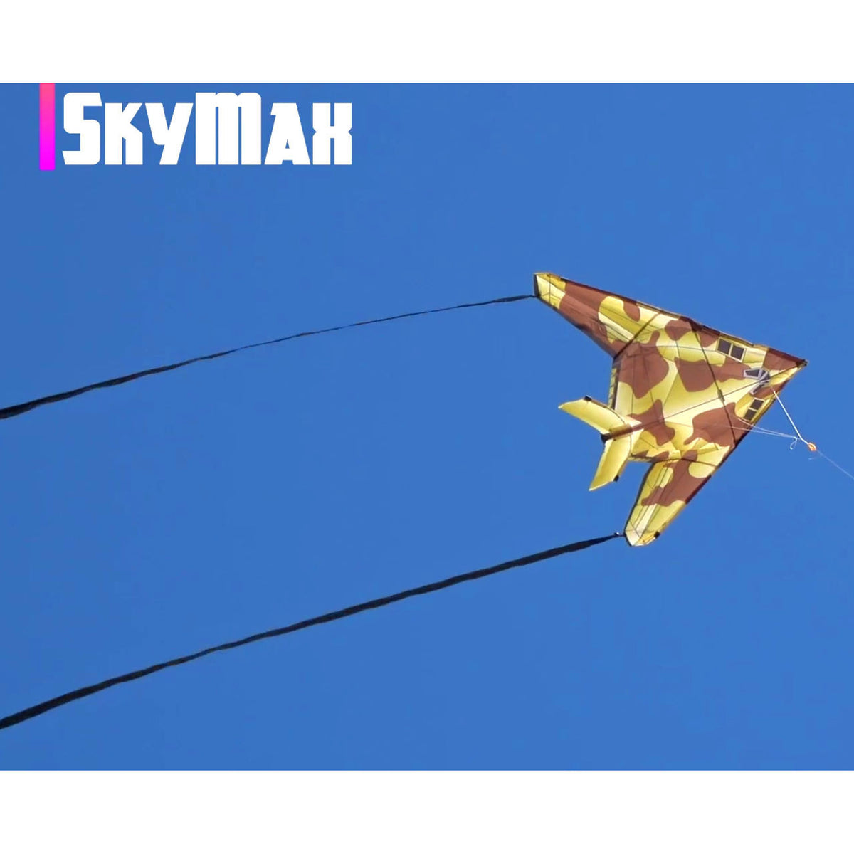 Cometa de nailon Camo Stealth Jet, 91 cm de altura