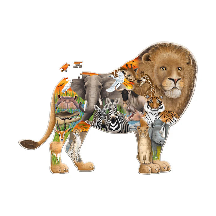 Puzle Mundo Salvaje - Safari: 200 Piezas