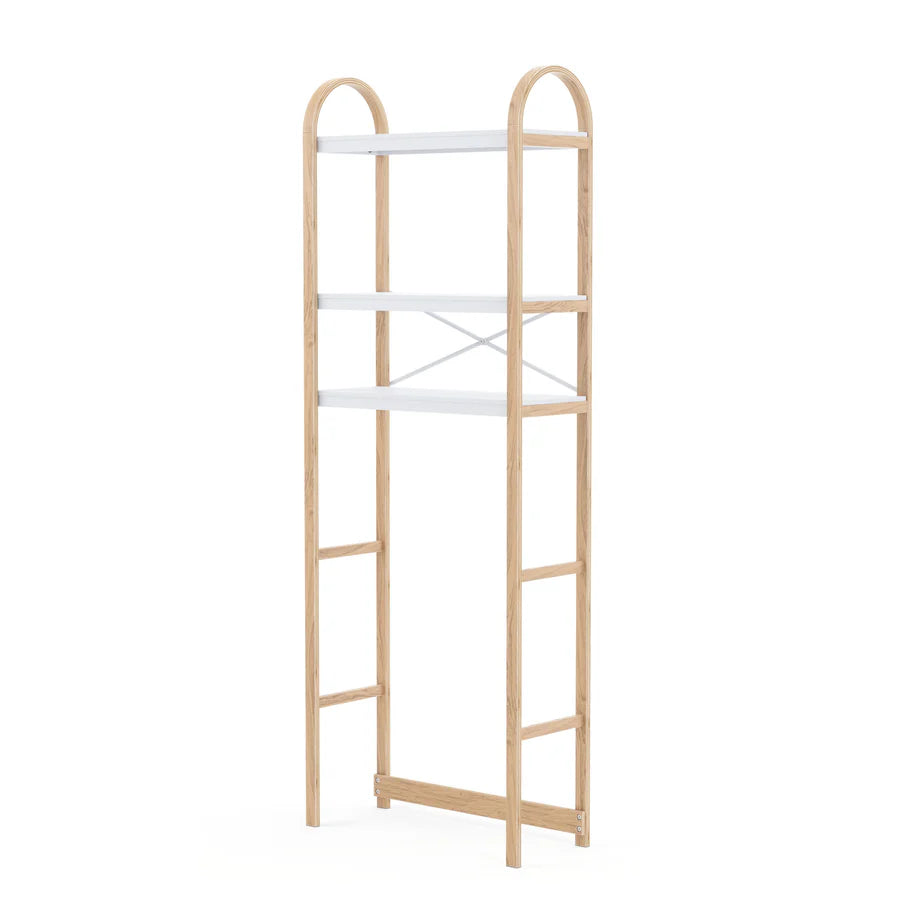 BELLWOOD OVER THE TOILET SHELF WHITE/NATURAL