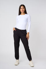 Pantalón jogger negro