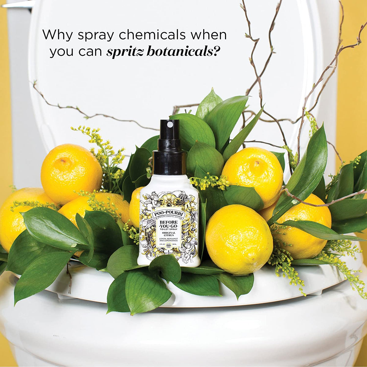 Spray para Antes de Ir al Baño Original Cítrico 2 oz