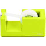 Dispensador de cinta adhesiva verde lima