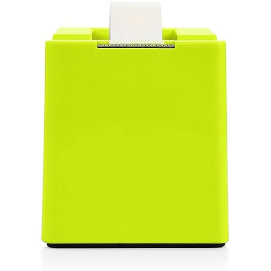Dispensador de cinta adhesiva verde lima