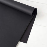 Mantel individual de papel negro de pizarra