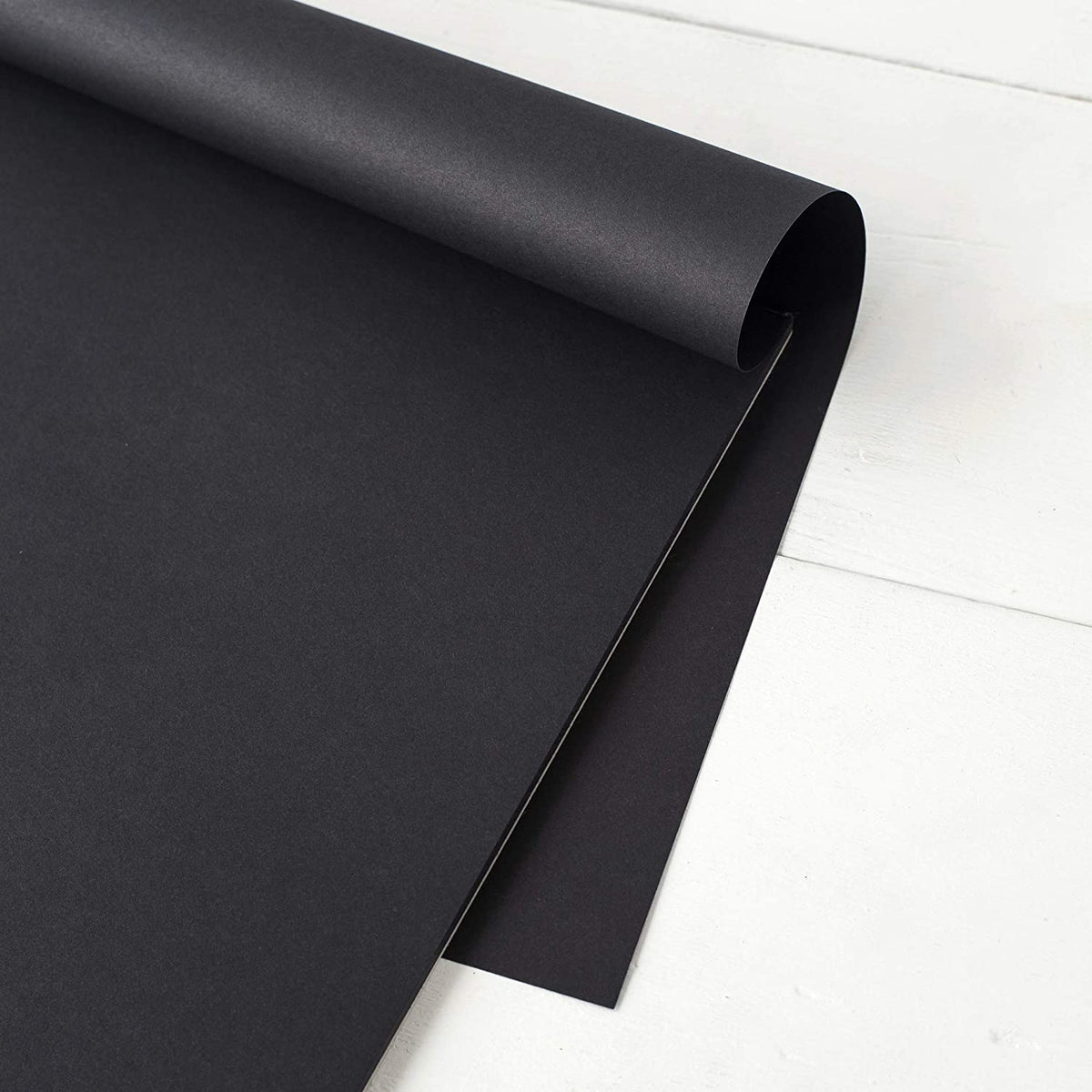 Mantel individual de papel negro de pizarra