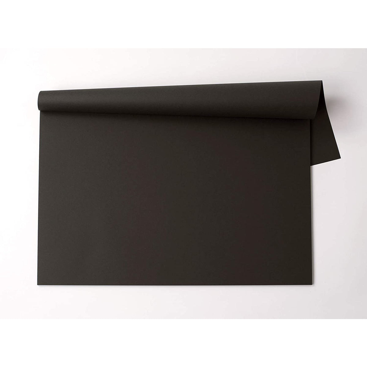 Mantel individual de papel negro de pizarra