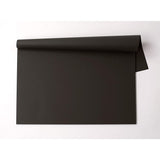 Mantel individual de papel negro de pizarra
