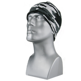 Gorro de punto acrílico de camuflaje en 2 colores