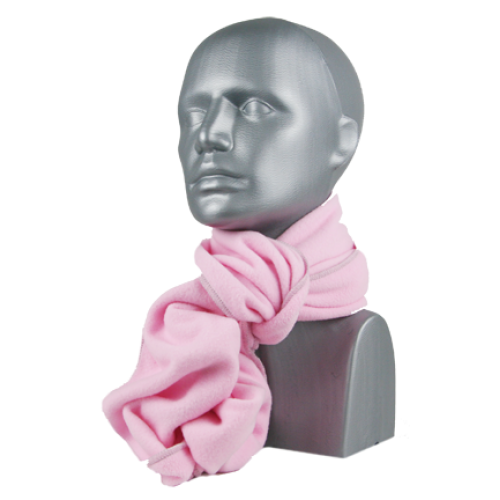 BUFANDA INFINITY DE MICROFORRO POLAR SÚPER SUAVE - ROSA