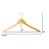 Suit Hanger with Rib Bar - Set of 5