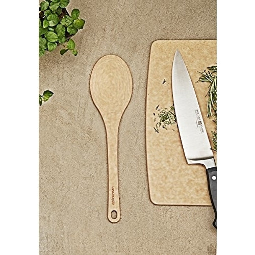 Wood fiber spoon