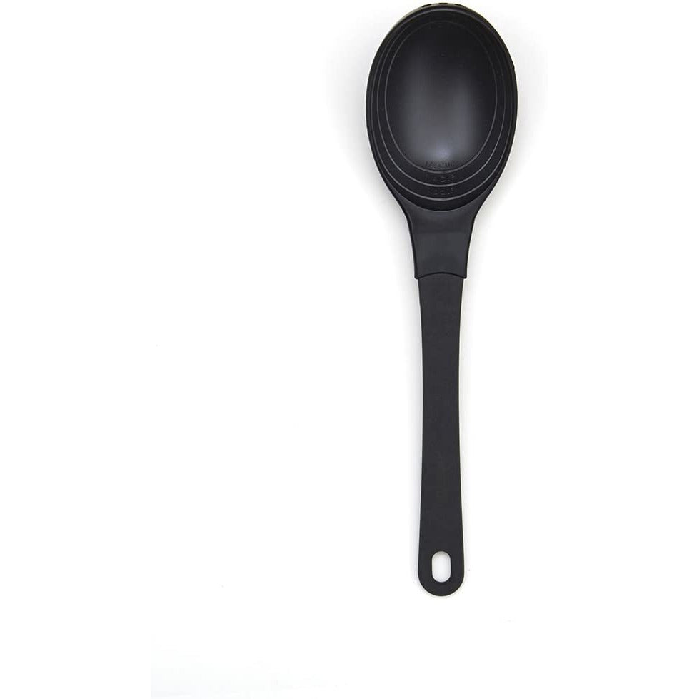 Cucharón de nailon negro/gris oscuro de 33 cm